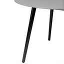 Rounded Stone Outdoor Dining Table - Gray