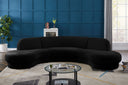 Rosa - Sectional - Meridian Furniture - Stationary Sectionals - Elite Enclave Home