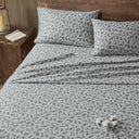 Flannel - California King 100% Flannel Printed Sheet Set - Pine Branches - Woolrich - Sheets & Pillowcases - Elite Enclave Home