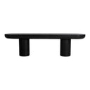 Rocca - Bench - Black - Concrete - Moe's Home Collection - Dining Benches - Elite Enclave Home