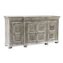 Arish - 4 Door Breakfront Cabinet - Heritage Cream - Classic Home - Accent Cabinets - Elite Enclave Home