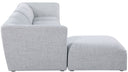 Miramar - 5 Piece Modular Sectional - Meridian Furniture - Stationary Sectionals - Elite Enclave Home