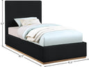 Monaco - Bed - Meridian Furniture - Upholstered Beds - Elite Enclave Home