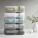 Splendor - 6 Piece Towel Set - Charcoal - Madison Park Signature - Towel Sets - Elite Enclave Home