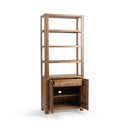 Cleveland - Bookcase - Sandy Taupe - Classic Home - Standard Bookcases - Elite Enclave Home