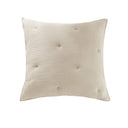 Breeze - Gauze Embroidered Euro Sham - Taupe - Harbor House Blue - Coverlet & Shams - Elite Enclave Home