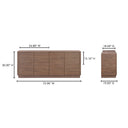 Round Off - Sideboard - Dark Brown - Moe's Home Collection - Sideboards - Elite Enclave Home