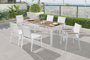 Nizuc - Outdoor Patio Extendable Dining Table - Meridian Furniture - Dining Tables- Elite Enclave Home
