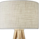 Treble Table Lamp - Natural Wood