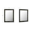 Avis - Horn Inlay Mirror - Multicolor - Moe's Home Collection - Wall Mirrors - Elite Enclave Home
