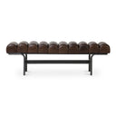 Harrison - Bench - Dark Brown - Moe's Home Collection - Upholstered Benches - Elite Enclave Home