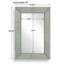 Illuminate - Mirror - Antique Brass