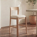Oli - Counter Stool Stripe - Multicolor - Moe's Home Collection - Bar Height (28" - 30") - Elite Enclave Home