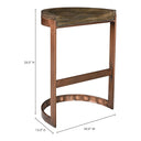 Bancroft - Counter Stool - Brown - Moe's Home Collection - Counter Height (24" - 27") - Elite Enclave Home