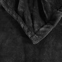 Heated Plush - Blanket - Black