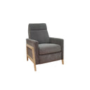 Luna - Recliner With Frame - Gray - Chapel Hill - Reclining Chairs - Elite Enclave Home