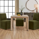 Noval - Square Dining Game Table - White / Woodtone - Uttermost - Gaming Tables - Elite Enclave Home