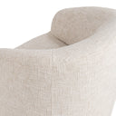 Diah - Swivel Accent Chair - Toasted Linen