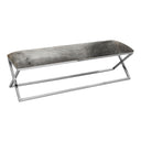 Rossi - Bench - Gray - Moe's Home Collection - Upholstered Benches - Elite Enclave Home