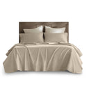 California King Sateen Sheet Set - Linen - Harbor House - Sheets & Pillowcases - Elite Enclave Home
