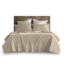 Queen Sateen Sheet Set - Linen - Harbor House - Sheets & Pillowcases - Elite Enclave Home