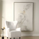 Evaporate - Abstract Art - Brown / Gray / Silver / Woodtone - Uttermost - Canvas Art - Elite Enclave Home