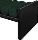 Waverly - Bench With Black Frame - Meridian Furniture - Upholstered Benches - Elite Enclave Home