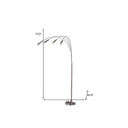 Four Lights LED Arc Floor Lamp - Nickel - HomeRoots - Floor Lamps - Elite Enclave Home