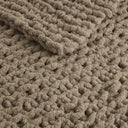 Chenille Chunky Knit - Throw - Brown - Madison Park - Throws - Elite Enclave Home