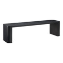 Post - Small Dining Bench - Black Oak - Moe's Home Collection - Dining Benches - Elite Enclave Home