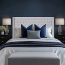 Amelia - Queen Upholstery Headboard - Gray