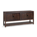 Avara - 4 Door Cabinet - Brown - Classic Home - Buffets - Elite Enclave Home