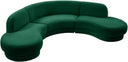 Rosa - Sectional - Meridian Furniture - Stationary Sectionals - Elite Enclave Home