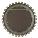 Miran - Glass Round Mirror - White