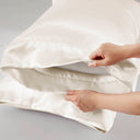 Satin - King Pillowcases (Set of 2) - Ivory