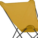 Stainless Steel Metal Outdoor Camping Chair - Yellow