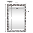 Haya - Vanity Mirror - Pearl Silver