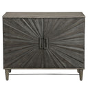 Shield - Oak 2 Door Cabinet - Gray