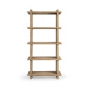 Karlla - Bookshelf - Natural Clay - Classic Home - Standard Bookcases - Elite Enclave Home