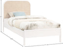 Siena - Bed - Meridian Furniture - Panel Beds - Elite Enclave Home