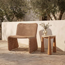 Pax - Outdoor Side Table - Natural - Moe's Home Collection - Side Tables - Elite Enclave Home
