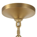 Bellaire - 1 Light Glass Shade Pendant - Gold - Uttermost - Pendant Lighting- Elite Enclave Home