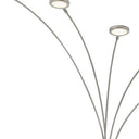 Five Light LED Arc Floor Lamp - Nickel - HomeRoots - Floor Lamps - Elite Enclave Home