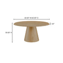 Tutto - Dining Table - Natural - Moe's Home Collection - Dining Tables - Elite Enclave Home