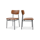 Sailor - Dining Chair (Set of 2) - Brown - Moe's Home Collection - Chair Sets - Elite Enclave Home