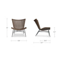 Paige - Accent Chair - Dark Brown - Moe's Home Collection - Accent Chairs - Elite Enclave Home