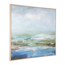 Lush Valley - Framed Canvas - Light Blue - Uttermost - Canvas Art- Elite Enclave Home