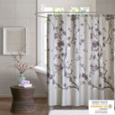 Holly - Shower Curtain - Purple - Madison Park - Shower Curtains - Elite Enclave Home