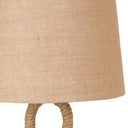Ceramic Novelty Table Lamps With Brown Empire Shade (Set of 2) - Black