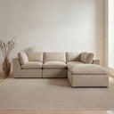 Cates - Dream Modular Sectional - Pebble - Moe's Home Collection - Stationary Sectionals - Elite Enclave Home